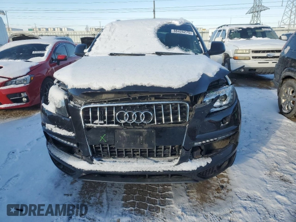 2015 Audi Q7 3.0T S line Prestige with VIN WA1DGAFE1FD019934, listed as a Copart auction lot 88426275 with 198,386 mi miles and Salvage Title. Bid and sale history available at carsss.com. Image 5.
