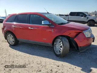 2010 Lincoln MKX with VIN 2LMDJ8JC9ABJ21194, listed as a Copart auction lot 52019495 with 0 mi miles and Salvage Title. Bid and sale history available at carsss.com. Image 4.