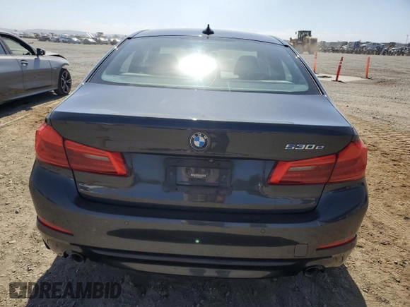 2020 BMW 5 Series with VIN WBAJB1C06LCD09913, listed as a Copart auction lot 71437384 with 5,544 mi miles and Salvage title. Bid and sale history available at DreamBid. Image 6.