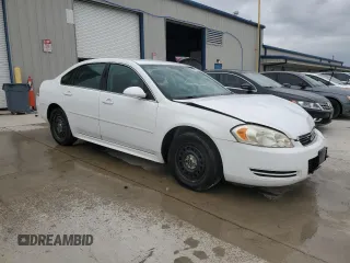 2011 Chevrolet Impala Police Police z VIN 2G1WD5EM8B1245782, wystawiony jako Copart lot #54894585 z przebiegiem 109 778 mil mil oraz Szkody całkowita. Historia ofert i sprzedaży dostępna na DreamBid. Obrazek 4.