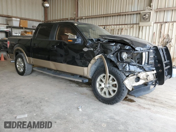 2012 Ford F-150 XL with VIN 1FTFW1EF2CKE31928, listed as a Copart auction lot 54445465 with 188,568 mi miles and Salvage title. Bid and sale history available at DreamBid. Image 4.