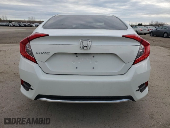 2021 Honda Civic Sedan EX with VIN 2HGFC2F73MH016634, listed as a Copart auction lot 80272854 with 114,941 mi miles and Salvage Title. Bid and sale history available at carsss.com. Image 6.