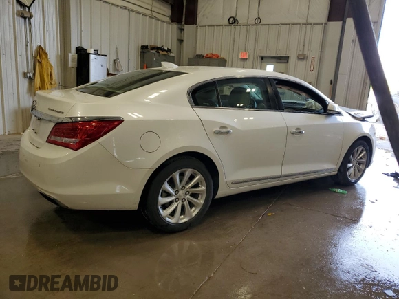 2016 Buick LaCrosse Premium I with VIN 1G4GD5G32GF186031, listed as a Copart auction lot 57243605 with 141,149 mi miles and Non repairable. Bid and sale history available at DreamBid. Image 3.