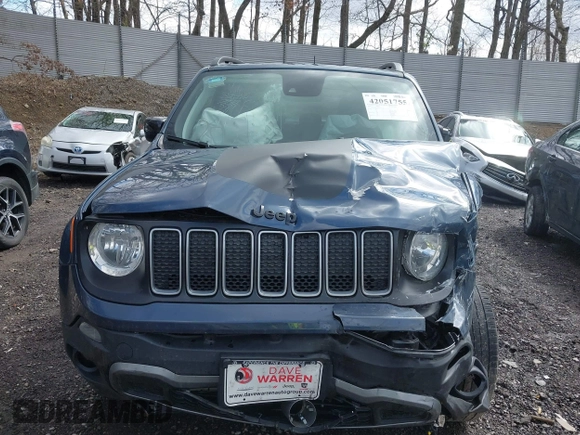 2023 Jeep Renegade Latitude with VIN ZACNJDB17PPP61612, listed as a IAAI auction lot 42051755 with 13,013 mi miles and . Bid and sale history available at DreamBid. Image 13.