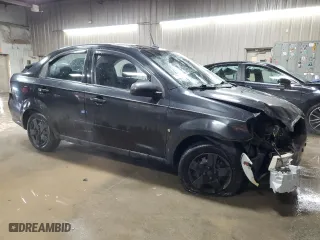 2009 Chevrolet Aveo LS with VIN KL1TD56E99B376464, listed as a Copart auction lot 85800994 with 0 mi miles and Salvage Title. Bid and sale history available at carsss.com. Image 4.