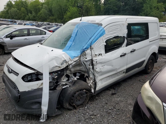 2018 Ford Transit Connect XL with VIN NM0LE7E78J1349767, listed as a Copart auction lot 56518855 with 236,866 mi miles and Salvage title. Bid and sale history available at DreamBid. Image 1.