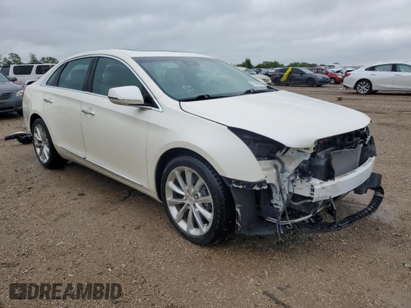 2013 Cadillac XTS Luxury with VIN 2G61R5S38D9158888, listed as a Copart auction lot 57568365 with 92,529 mi miles and Salvage title. Bid and sale history available at DreamBid. Image 4.