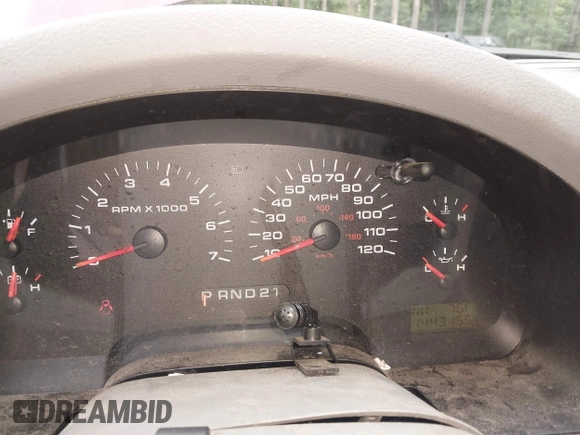 2004 Ford F-150 XLT with VIN 1FTPX14544NC22278, listed as a IAAI auction lot 42636020 with 144,315 mi miles and . Bid and sale history available at DreamBid. Image 7.
