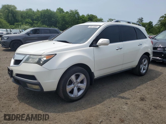 2011 Acura MDX with VIN 2HNYD2H28BH500165, listed as a Copart auction lot 59914505 with 210,882 mi miles and Clean title. Bid and sale history available at DreamBid. Image 1.