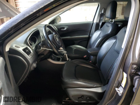 2019 Jeep Compass Latitude with VIN 3C4NJDBB6KT656444, listed as a Copart auction lot 51177515 with 55,892 mi miles and Salvage Title. Bid and sale history available at carsss.com. Image 7.