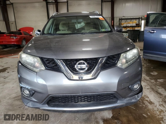 2015 Nissan Rogue SL with VIN 5N1AT2MV1FC912684, listed as a Copart auction lot 54861815 with 172,143 mi miles and Clean Title. Bid and sale history available at carsss.com. Image 5.