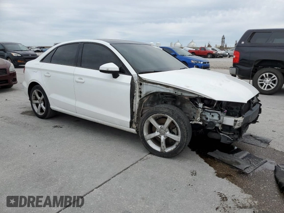 2016 Audi A3 1.8T Premium with VIN WAUA7GFF1G1054400, listed as a Copart auction lot 45084323 with 103,428 mi miles. Bid and sale history available at carsss.com. Image 4.