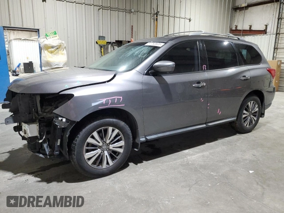 2018 Nissan Pathfinder SL with VIN 5N1DR2MM7JC621098, listed as a Copart auction lot 51783805 with 158,846 mi miles and Salvage Title. Bid and sale history available at carsss.com. Image 1.