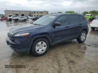 2014 Jeep Cherokee Sport with VIN 1C4PJLAB7EW194432, listed as a Copart auction lot 51487835 with 99,186 mi miles and Salvage Title. Bid and sale history available at DreamBid. Image 1.