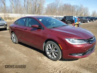 2015 Chrysler 200 S z VIN 1C3CCCBB6FN566037, wystawiony jako Copart lot #48161095 z przebiegiem 112 406 mil mil oraz Czysty tytuł • Clean title. Historia ofert i sprzedaży dostępna na DreamBid. Obrazek 4.