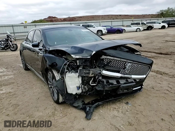 2017 Lincoln Continental Select with VIN 1LN6L9SK0H5608762, listed as a Copart auction lot 70318234 with 100,140 mi miles and Salvage Title. Bid and sale history available at carsss.com. Image 11.