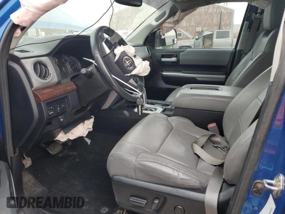 2017 Toyota Tundra Limited z VIN 5TFHW5F1XHX615236, wystawiony jako Copart lot #85672604 z przebiegiem 108 302 mil mil oraz Szkoda całkowita • Salvage title. Historia ofert i sprzedaży dostępna na DreamBid. Obrazek 7.