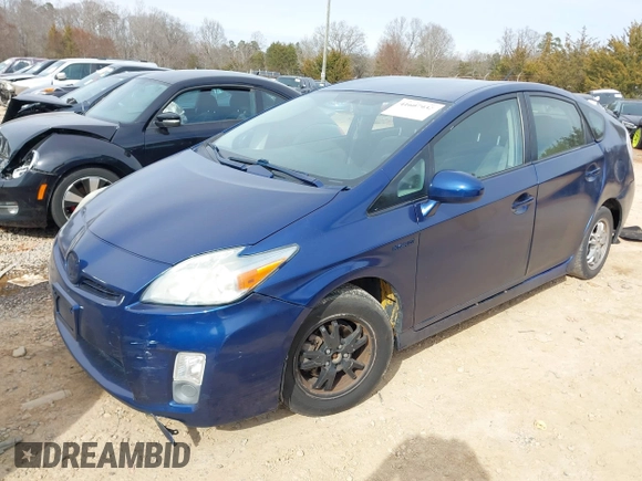 2011 Toyota Prius I with VIN JTDKN3DU4B1364346, listed as a IAAI auction lot 41607932 with 216,801 mi miles and . Bid and sale history available at DreamBid. Image 17.