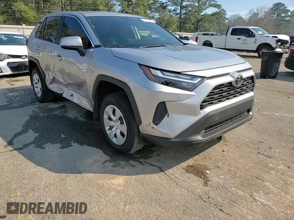 2024 Toyota RAV4 LE with VIN 2T3K1RFV1RC284617, listed as a Copart auction lot 46252955 with 27,881 mi miles and Salvage Title. Bid and sale history available at carsss.com. Image 14.