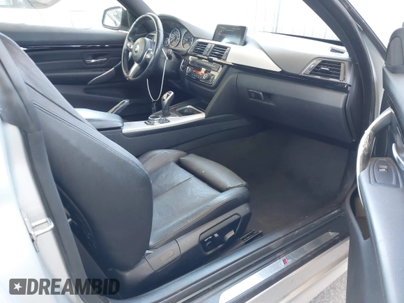 2014 BMW 4 Series 428i with VIN WBA3N7C58EF719514, listed as a IAAI auction lot 42310537 with 82,573 mi miles and . Bid and sale history available at DreamBid. Image 5.