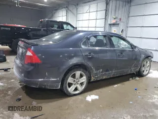 2011 Ford Fusion SPORT with VIN 3FAHP0DC8BR142690, listed as a Copart auction lot 45490075 with 127,122 mi miles and Salvage Title. Bid and sale history available at carsss.com. Image 3.