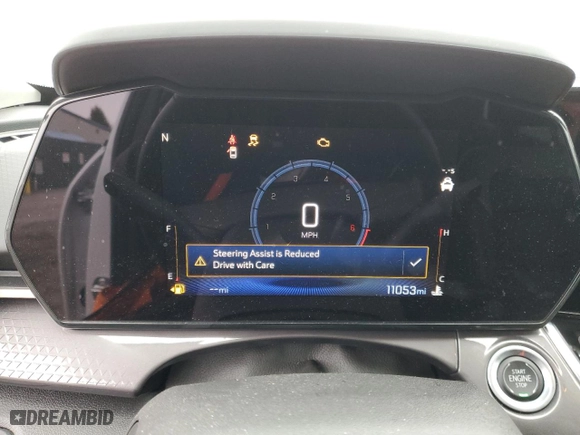 2025 Chevrolet Trax ACTIV with VIN KL77LKEP9SC105416, listed as a Copart auction lot 43204665 with 11,053 mi miles and Salvage Title. Bid and sale history available at carsss.com. Image 9.