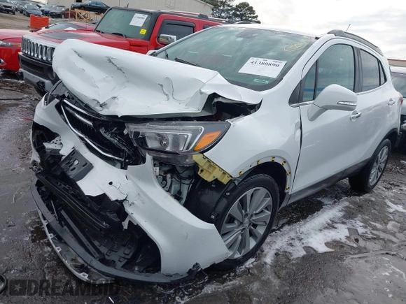 2018 Buick Encore Preferred with VIN KL4CJASB4JB540692, listed as a IAAI auction lot 41380890 with 77,896 mi miles. Bid and sale history available at carsss.com. Image 17.