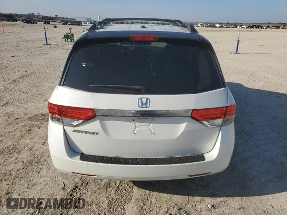 2014 Honda Odyssey EX-L with VIN 5FNRL5H67EB098473, listed as a Copart auction lot 45670685 with 163,765 mi miles and Salvage Title. Bid and sale history available at DreamBid. Image 6.