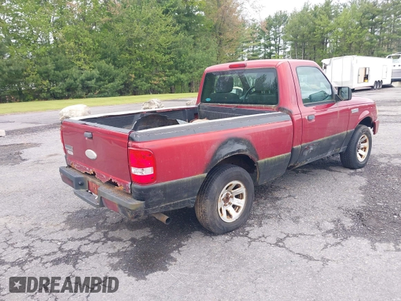 2008 Ford Ranger XL with VIN 1FTYR10D98PB09724, listed as a IAAI auction lot 42329733 with Not provided miles and . Bid and sale history available at DreamBid. Image 4.