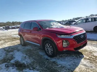 2020 Hyundai Santa Fe SEL with VIN 5NMS3CAD9LH279665, listed as a Copart auction lot 41448755 with 24,779 mi miles and Salvage Title. Bid and sale history available at carsss.com. Image 12.