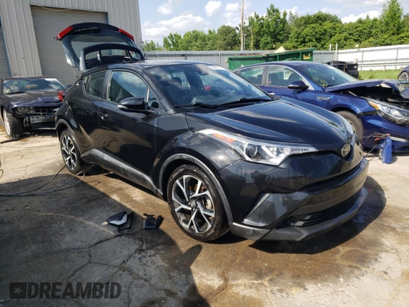 2018 Toyota C-HR XLE with VIN NMTKHMBX1JR013923, listed as a Copart auction lot 56601013 with 119,936 mi miles and Salvage Title. Bid and sale history available at DreamBid. Image 4.