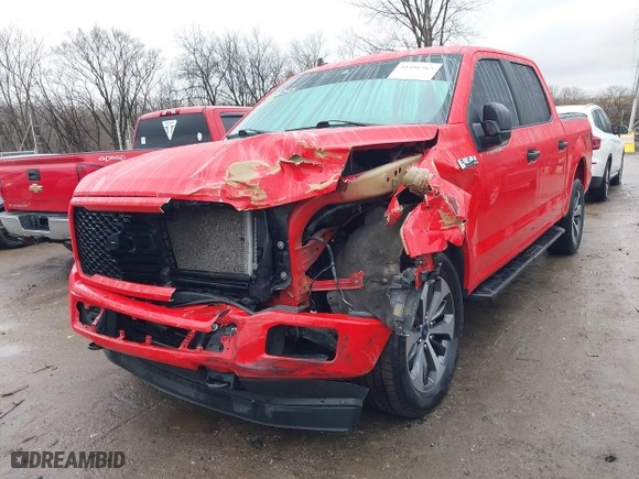 2020 Ford F-150 XL with VIN 1FTEW1EP4LKE61310, listed as a IAAI auction lot 41486365 with 84,054 mi miles. Bid and sale history available at carsss.com. Image 17.