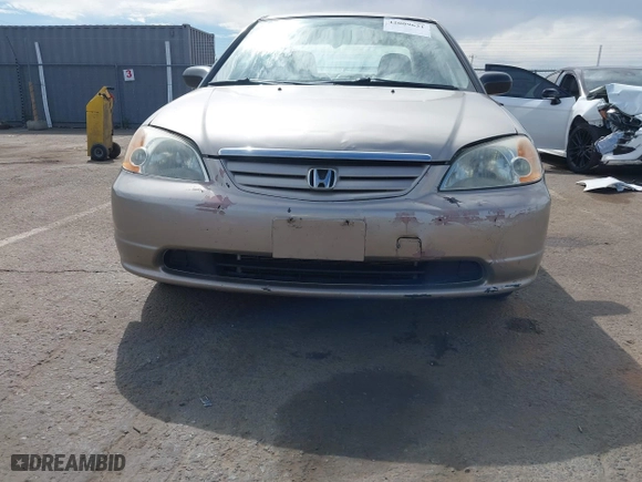 2001 Honda Civic LX with VIN 2HGES16511H554168, listed as a IAAI auction lot 42009621 with 163,801 mi miles. Bid and sale history available at carsss.com. Image 18.