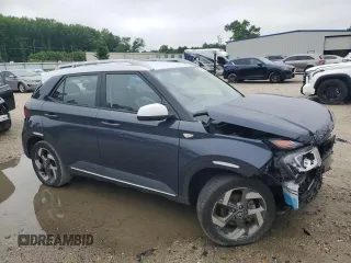 2020 Hyundai Venue SEL z VIN KMHRC8A38LU052846, wystawiony jako Copart lot #56524235 z przebiegiem 36 478 mil mil oraz Szkoda całkowita • Salvage title. Historia ofert i sprzedaży dostępna na DreamBid. Obrazek 4.