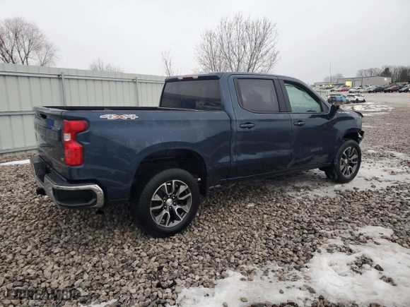 2022 Chevrolet Silverado 1500 LT with VIN 1GCPDKEK9NZ559509, listed as a Copart auction lot 41744165 with 59,893 mi miles and Clean Title. Bid and sale history available at carsss.com. Image 3.