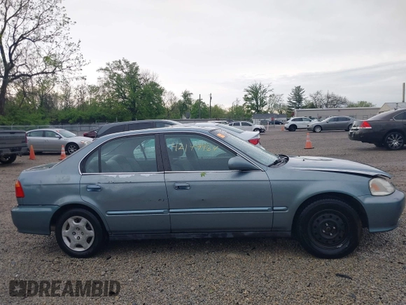 2000 Honda Civic EX z VIN 1HGEJ8644YL006150, wystawiony jako IAAI lot #42149964 z przebiegiem 195 489 mil mil oraz . Historia ofert i sprzedaży dostępna na DreamBid. Obrazek 14.