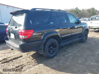 2006 Toyota Sequoia SR5 with VIN 5TDZT34A56S268180, listed as a IAAI auction lot 41328009 with 274,926 mi miles. Bid and sale history available at carsss.com. Image 4.
