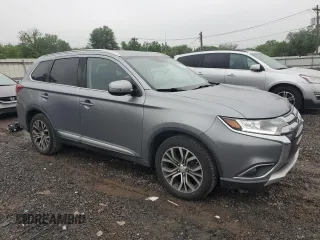 2017 Mitsubishi Outlander SE with VIN JA4AZ3A36HZ049029, listed as a Copart auction lot 57255725 with 89,275 mi miles and Salvage title. Bid and sale history available at DreamBid. Image 4.