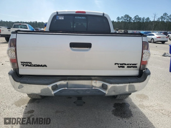 2008 Toyota Tacoma PreRunner with VIN 3TMJU62N68M053881, listed as a Copart auction lot 48060825 with 241,076 mi miles and Salvage Title. Bid and sale history available at carsss.com. Image 6.