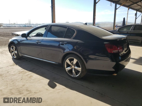 2007 Lexus GS 350 with VIN JTHBE96S870027236, listed as a Copart auction lot 69123714 with 206,250 mi miles and Salvage Title. Bid and sale history available at carsss.com. Image 2.