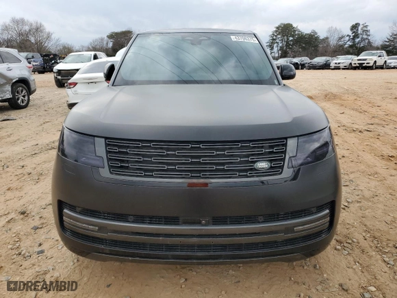 2024 Land Rover Range Rover SE with VIN SALKPBE94RA222080, listed as a Copart auction lot 43706375 with 0 mi miles and Salvage Title. Bid and sale history available at carsss.com. Image 5.