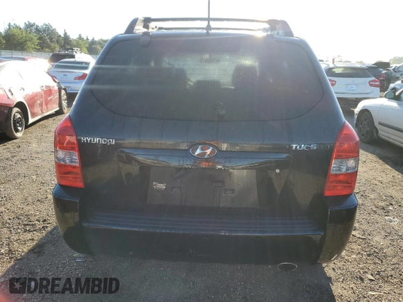 2006 Hyundai Tucson GL with VIN KM8JM12B66U467160, listed as a Copart auction lot 72560464 with 159,679 mi miles and Salvage Title. Bid and sale history available at carsss.com. Image 6.