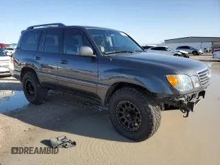 2006 Lexus LX 470 z VIN JTJHT00W664007502, wystawiony jako Copart lot #47871885 z przebiegiem 172 552 mil mil oraz Szkoda całkowita • Salvage title. Historia ofert i sprzedaży dostępna na DreamBid. Obrazek 4.