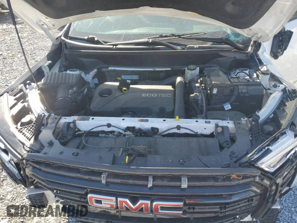 2022 GMC Terrain SLE z VIN 3GKALMEV7NL233993, wystawiony jako Copart lot #46848935 z przebiegiem 71 915 mil mil oraz Szkoda całkowita • Salvage title. Historia ofert i sprzedaży dostępna na DreamBid. Obrazek 12.