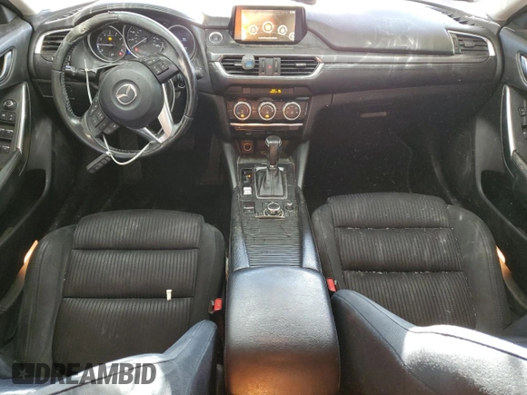 2016 Mazda 6 i Sport with VIN JM1GJ1U50G1426461, listed as a Copart auction lot 48635235 with 194,529 mi miles and Salvage Title. Bid and sale history available at DreamBid. Image 8.