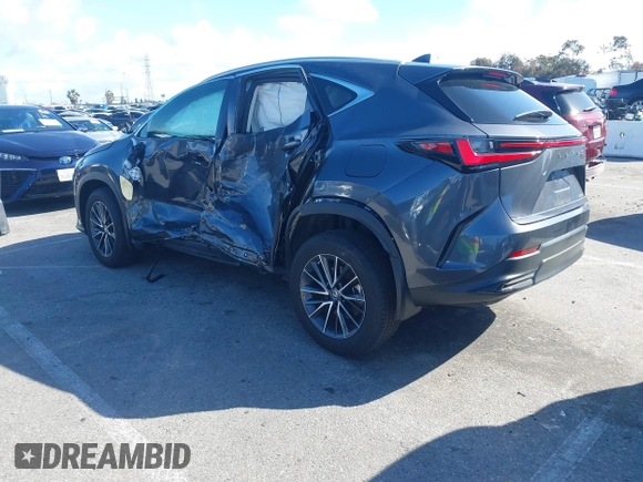 2023 Lexus NX 250 z VIN 2T2ADCAZXPC003877, wystawiony jako IAAI lot #41593097 z przebiegiem 14 597 mil mil oraz . Historia ofert i sprzedaży dostępna na DreamBid. Obrazek 3.
