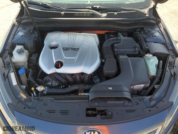 2015 Kia Optima Hybrid EX with VIN KNAGN4AD8F5083162, listed as a Copart auction lot 49740295 with 154,227 mi miles and Salvage Title. Bid and sale history available at carsss.com. Image 13.