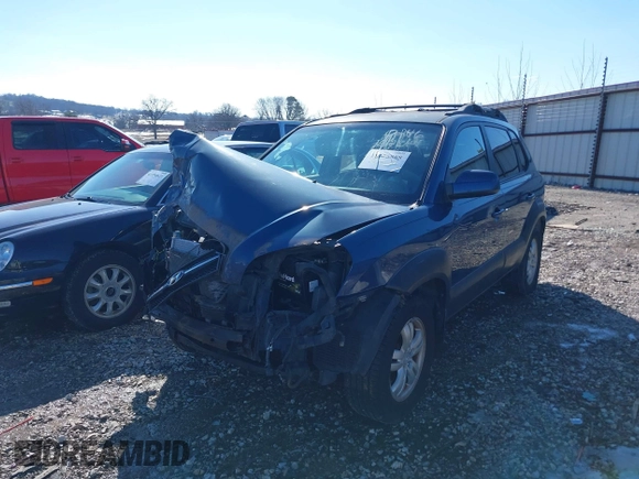 2006 Hyundai Tucson GLS with VIN KM8JN12DX6U450246, listed as a IAAI auction lot 41276888 with 184,493 mi miles. Bid and sale history available at carsss.com. Image 2.