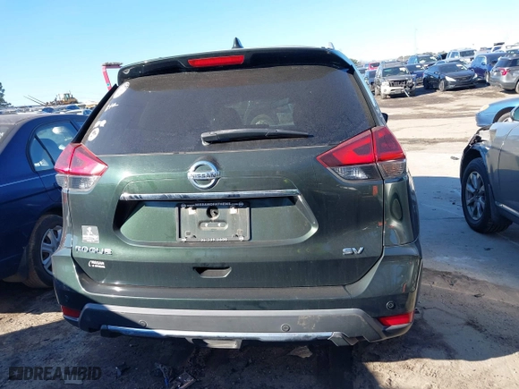 2019 Nissan Rogue SL with VIN 5N1AT2MT8KC782606, listed as a IAAI auction lot 41318079 with 185,355 mi miles. Bid and sale history available at carsss.com. Image 16.