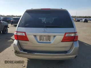 2006 Honda Odyssey EX-L with VIN 5FNRL38666B459794, listed as a Copart auction lot 46605245 with 106,623 mi miles and Salvage Title. Bid and sale history available at carsss.com. Image 6.